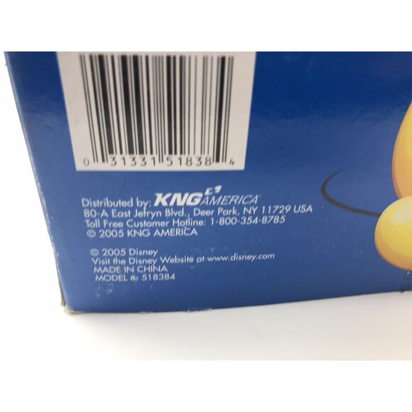 VTG Mickey Mouse Coin Bank‎ AM/FM Clock Radio 2005 Model #518384 New Open Box - Picture 6 of 9